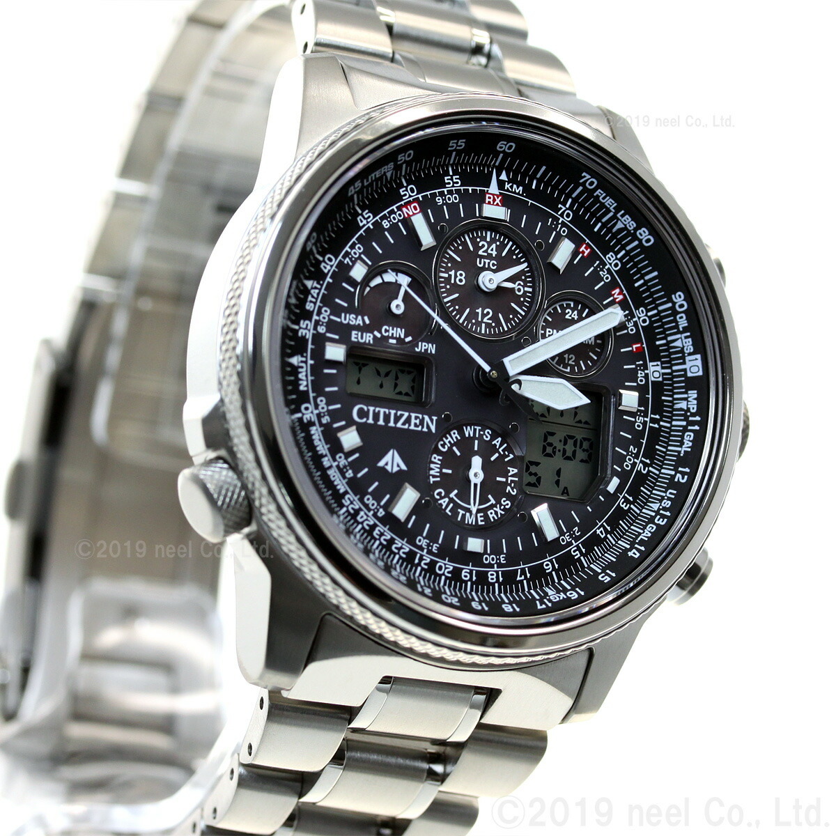 シチズン プロマスター エコドライブ 電波時計 スカイ メンズ CITIZEN