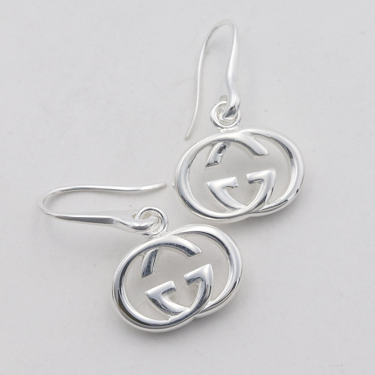 gucci ピアス レディース グッチ アクセサリー GGロゴ シルバー 223321