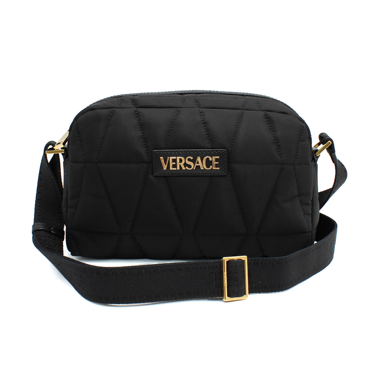 ヴェルサーチェ Versace バッグ 鞄 キルティング ボディバッグ 斜