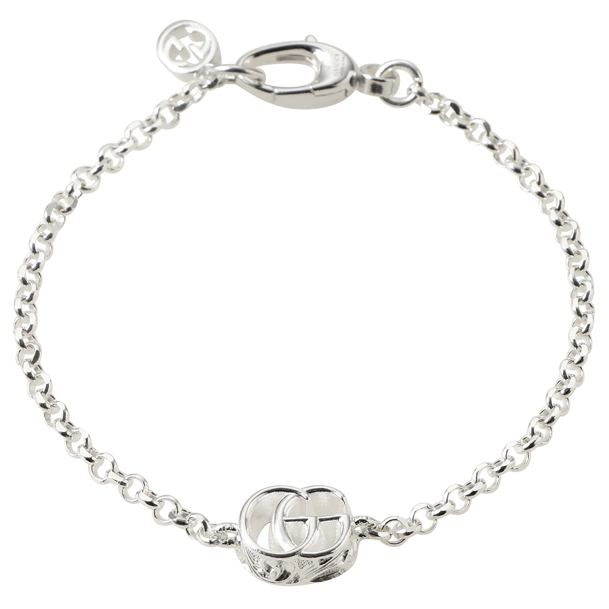 グッチ GUCCI GGマーモント ダブルG ブレスレット シルバー 770756