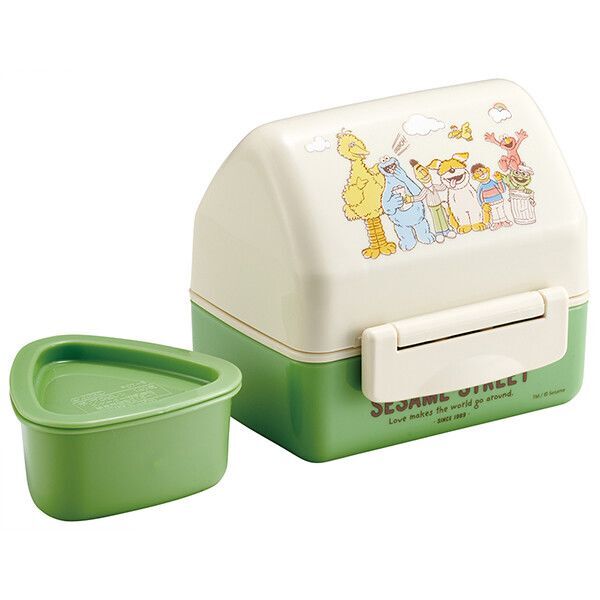 セサミストリート レトロ 抗菌おにぎりランチボックス スケーター