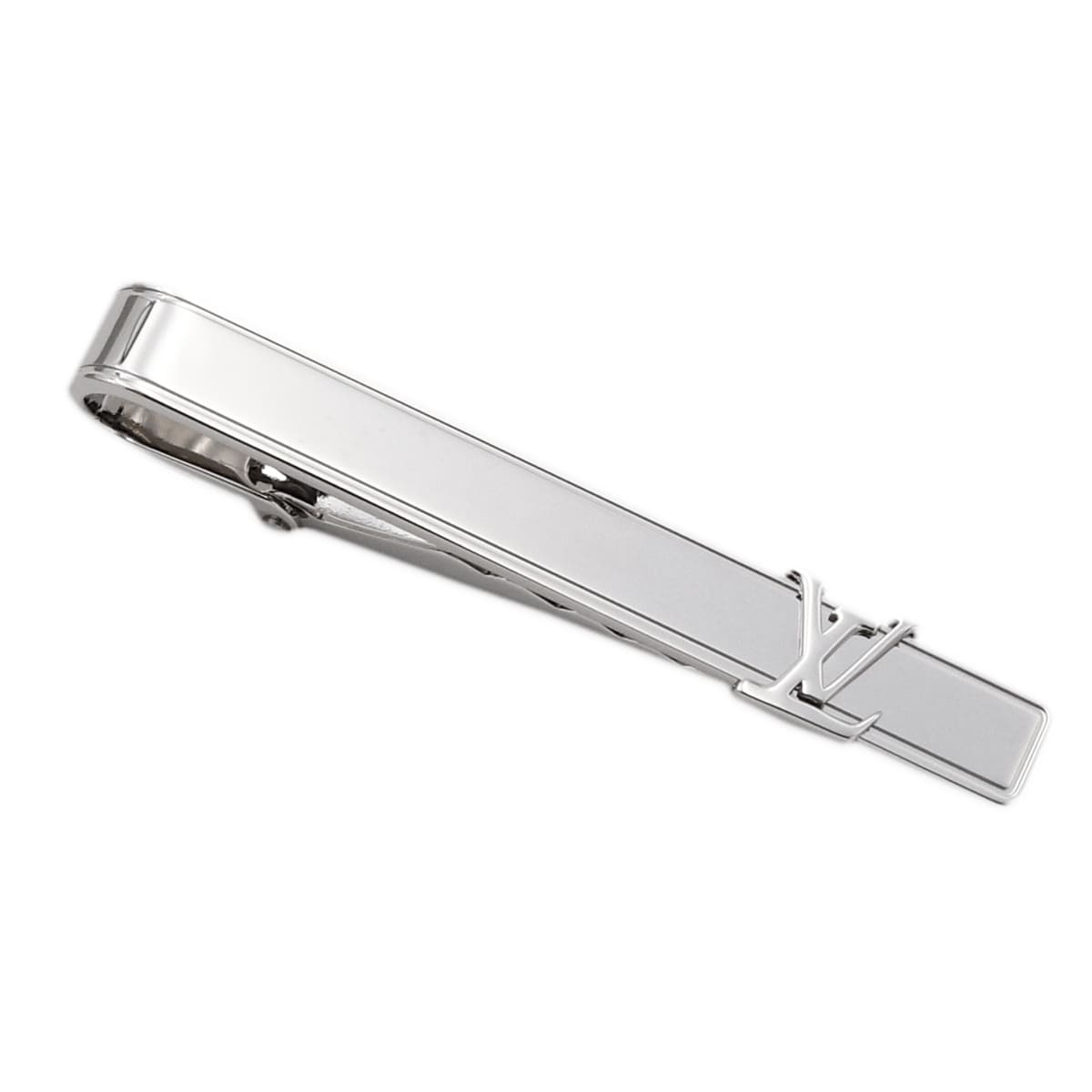 正規紙袋無料】ルイヴィトン ネクタイピン メンズ タイピン メタル LV