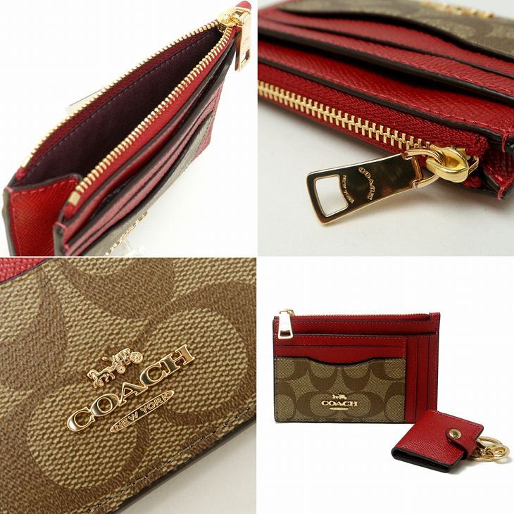 コーチ COACH 財布 レディース キーホルダー コインケース カード