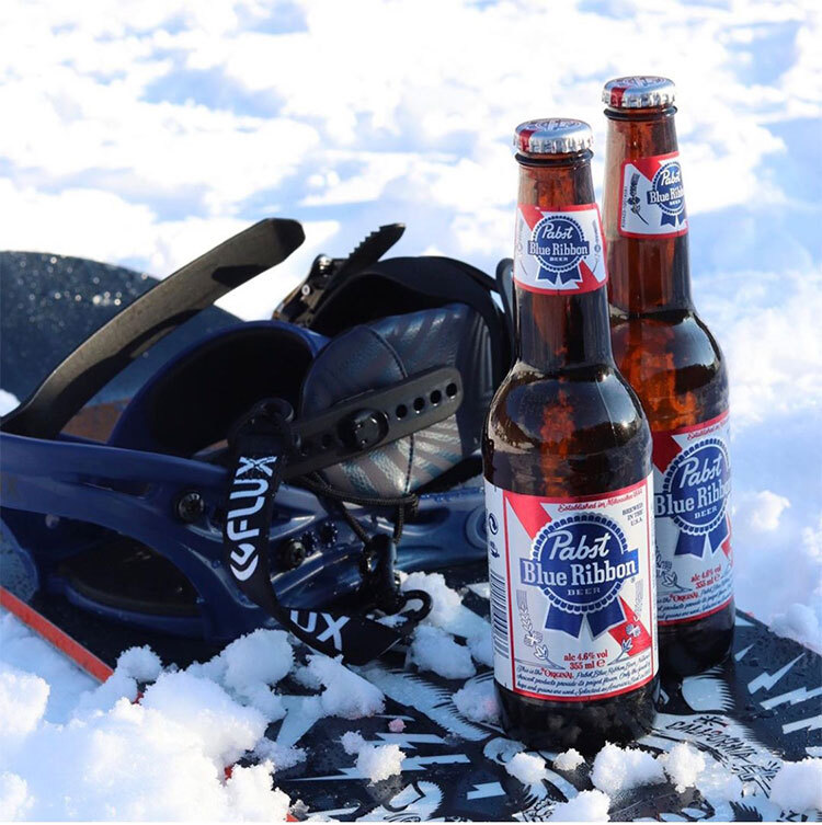 ビンディング FLUXパブストブルーリボン 注目のFLUX XF × PABST BLUE