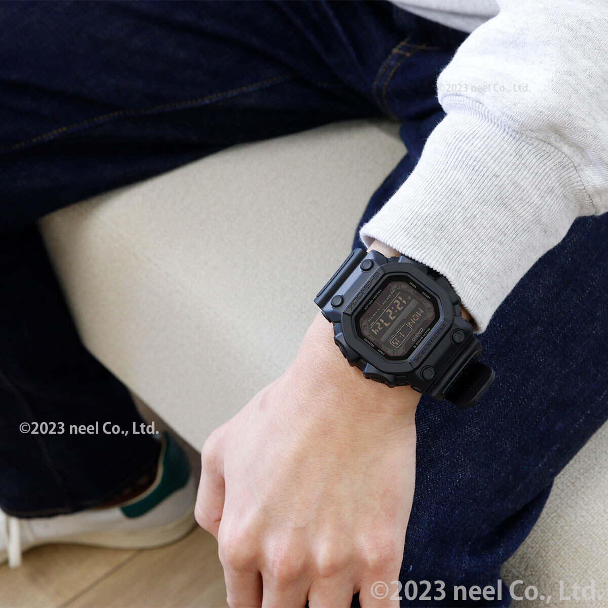 G-SHOCK 電波 ソーラー 電波時計 ブラック タフソーラー 腕時計 メンズ