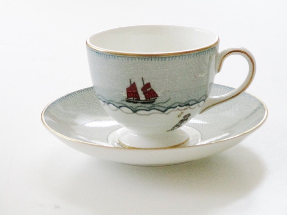 ウェッジウッドWEDGWOOD セイラーズフェアウェル ティーカップ