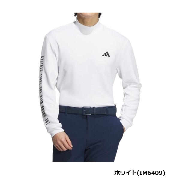 アディダス ゴルフ ワーディング モックネック 長袖シャツ メンズ