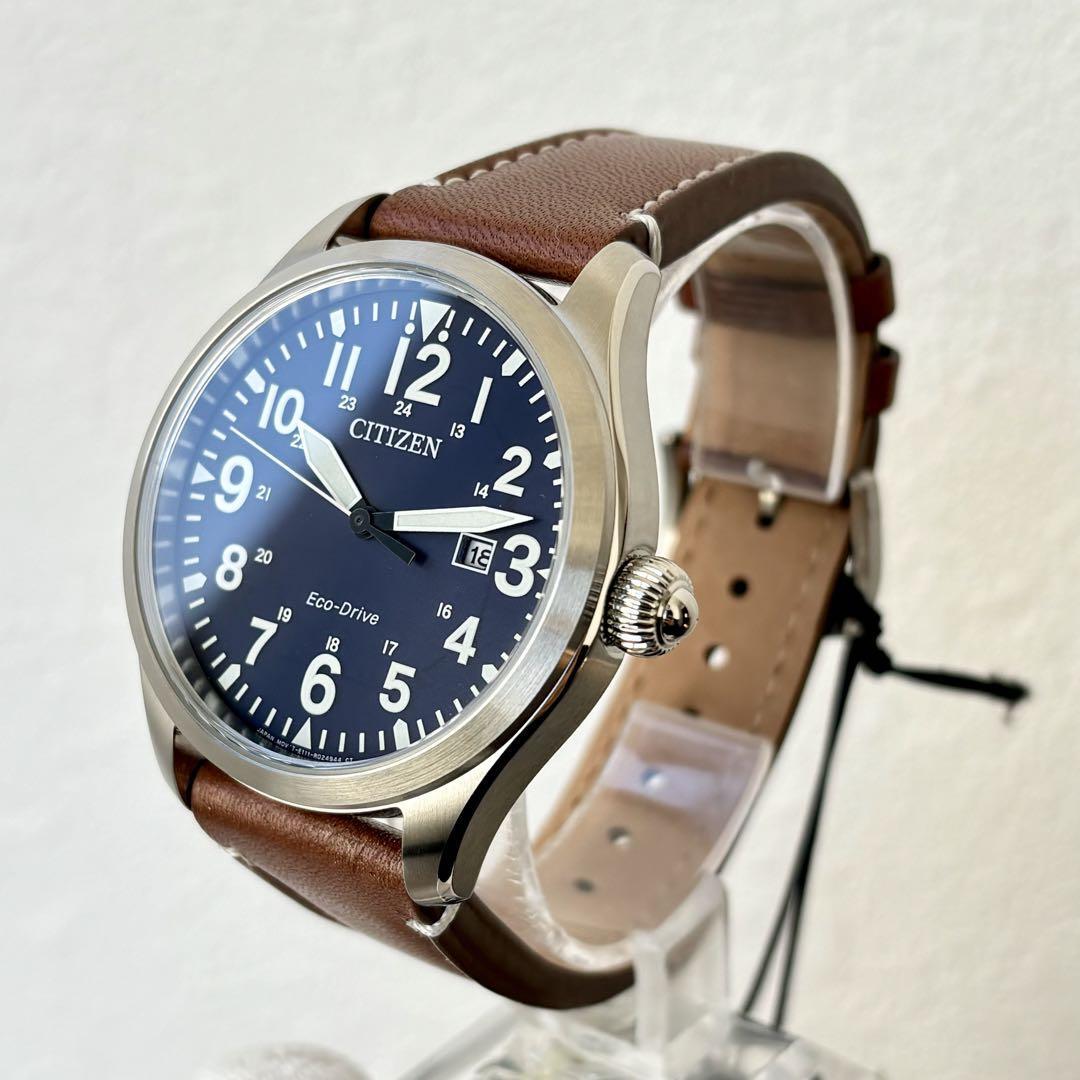送料無料】CITIZEN シチズン 44mm 【ラッピング可】ソーラー エコ