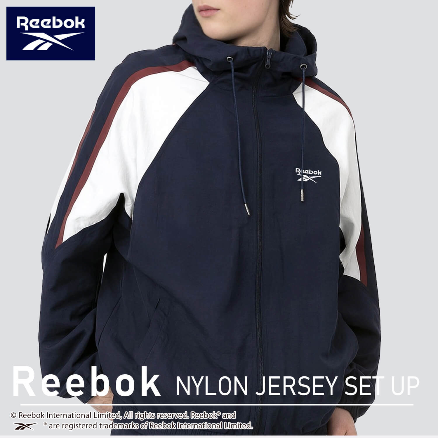 Reebok リーボック メンズ ウインドブレーカー 上下 セット