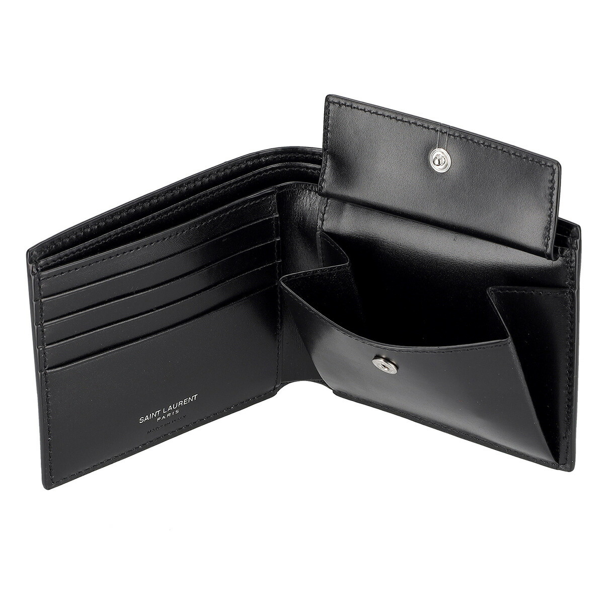 サンローラン SAINT LAURENT 財布 二つ折り財布 折りたたみ財布 小銭