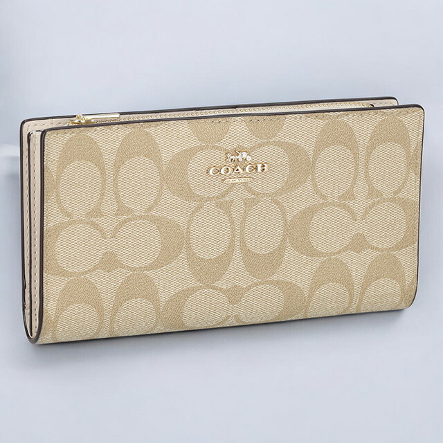 コーチ 長財布 メンズ レディース ブランド COACH シグネチャー C8714