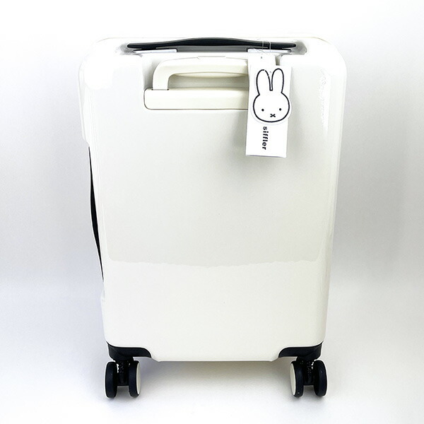 ミッフィー miffy スーツケース キャリーケース 53L フェイスホワイト