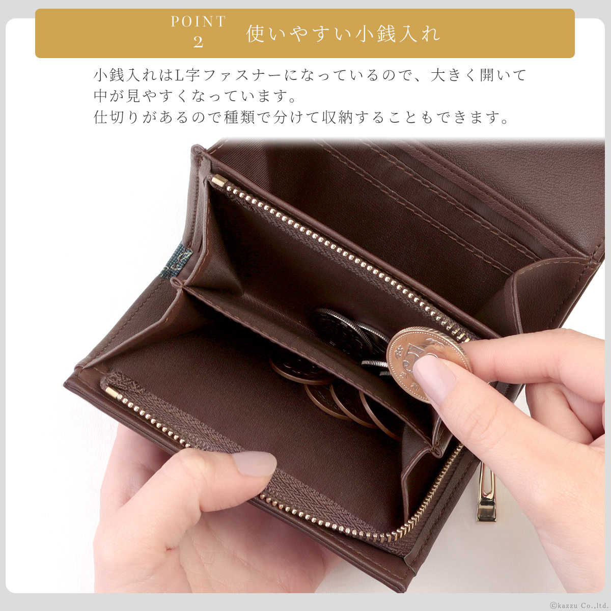二つ折り財布 レディース ブランド 合成皮革 コンパクト 財布 二つ折り