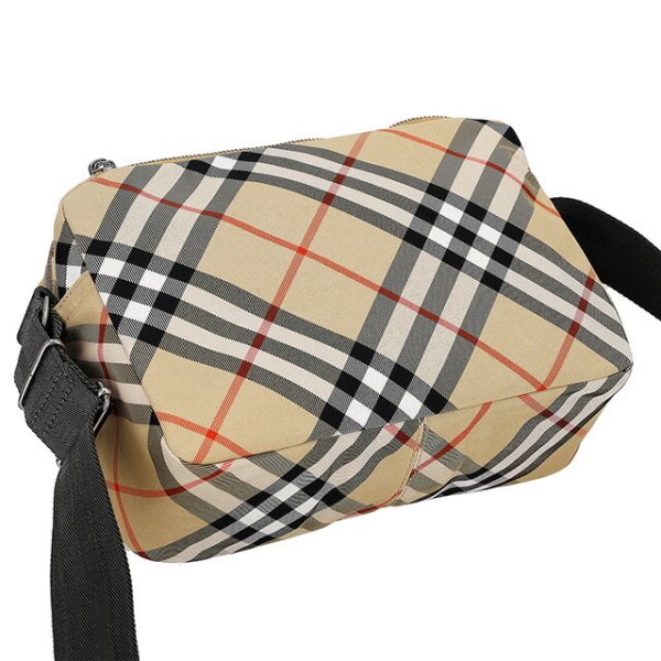 バーバリー ショルダーバッグ メンズ ブランド BURBERRY チェック