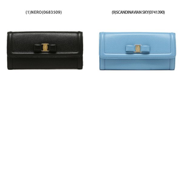 フェラガモ 長財布 ヴァラ リボン レディース FERRAGAMO 22D154 VARA