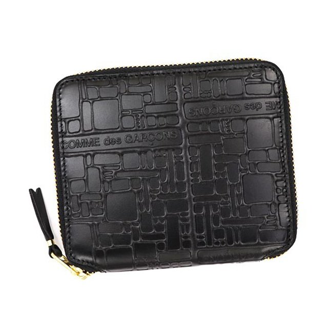 コムデギャルソン COMME des GARCONS 財布 二つ折り ブラック 黒