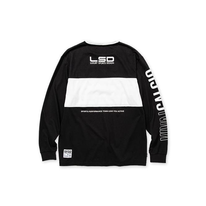 ロンT 長袖 Tシャツ SY32 by sweet years TNS1753 EXCHANGE CALCIO L/S