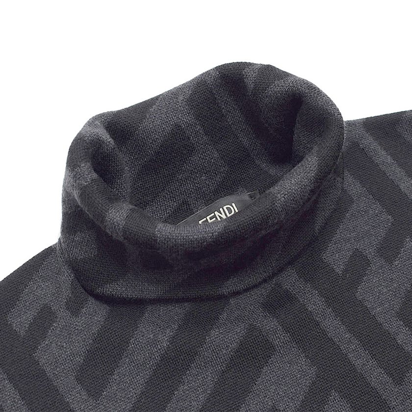 フェンディ FENDI セーター FZZ466 A4GN F0UY7 トップス ロゴ ニット