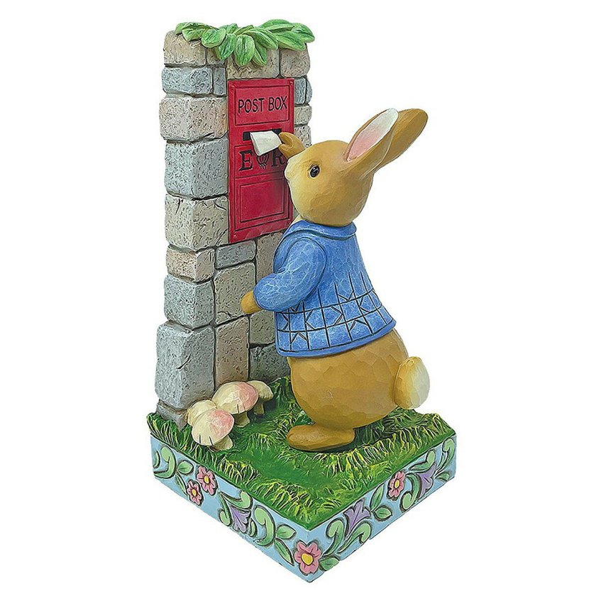 ジムショア Jim Shore ピーターラビット メイリング レター 置物 人形