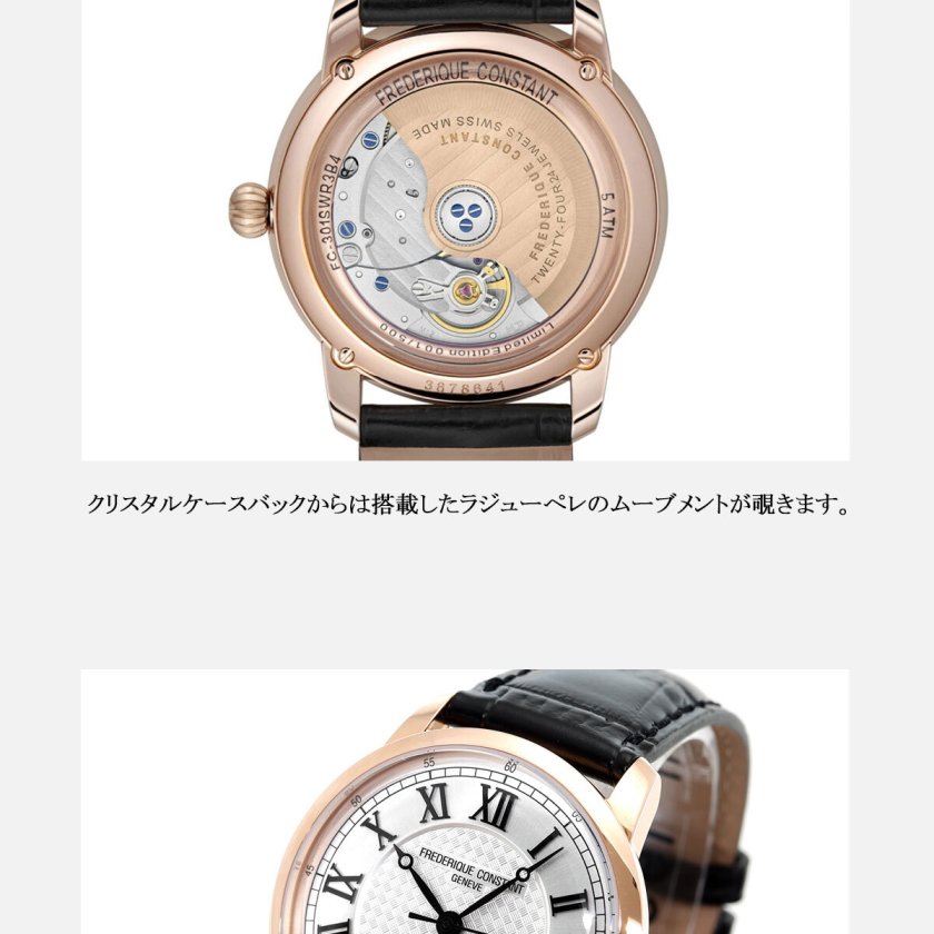 フレデリック・コンスタント FREDERIQUE CONSTANT FC-301SWR3B4