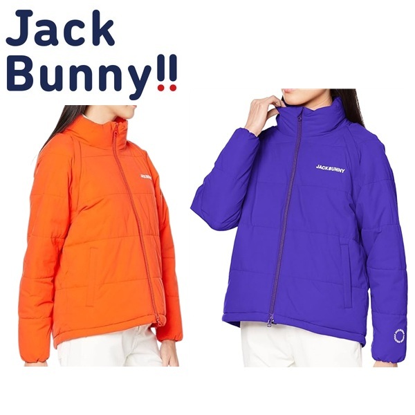 ジャックバニー ゴルフ レディース ブルゾン フルジップ ストレッチ