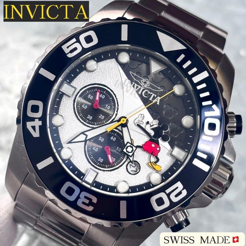 送料無料 】INVICTA メンズ腕時計 インヴィクタ ミッキーマウス Disney