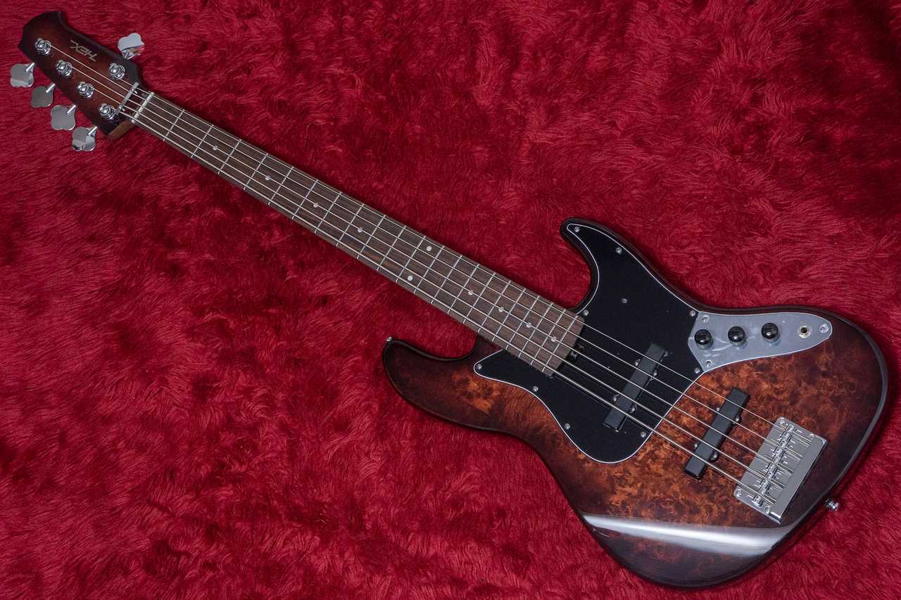 HEX Guitars B365 Tranceparent Brown Burst（新品/送料無料）【楽器