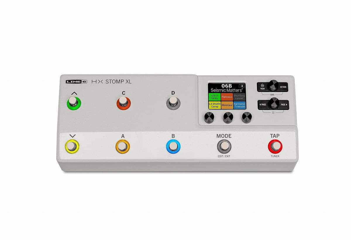 LINE 6 HX Stomp XL Limited Edition White ライン6 コンパクトマルチ