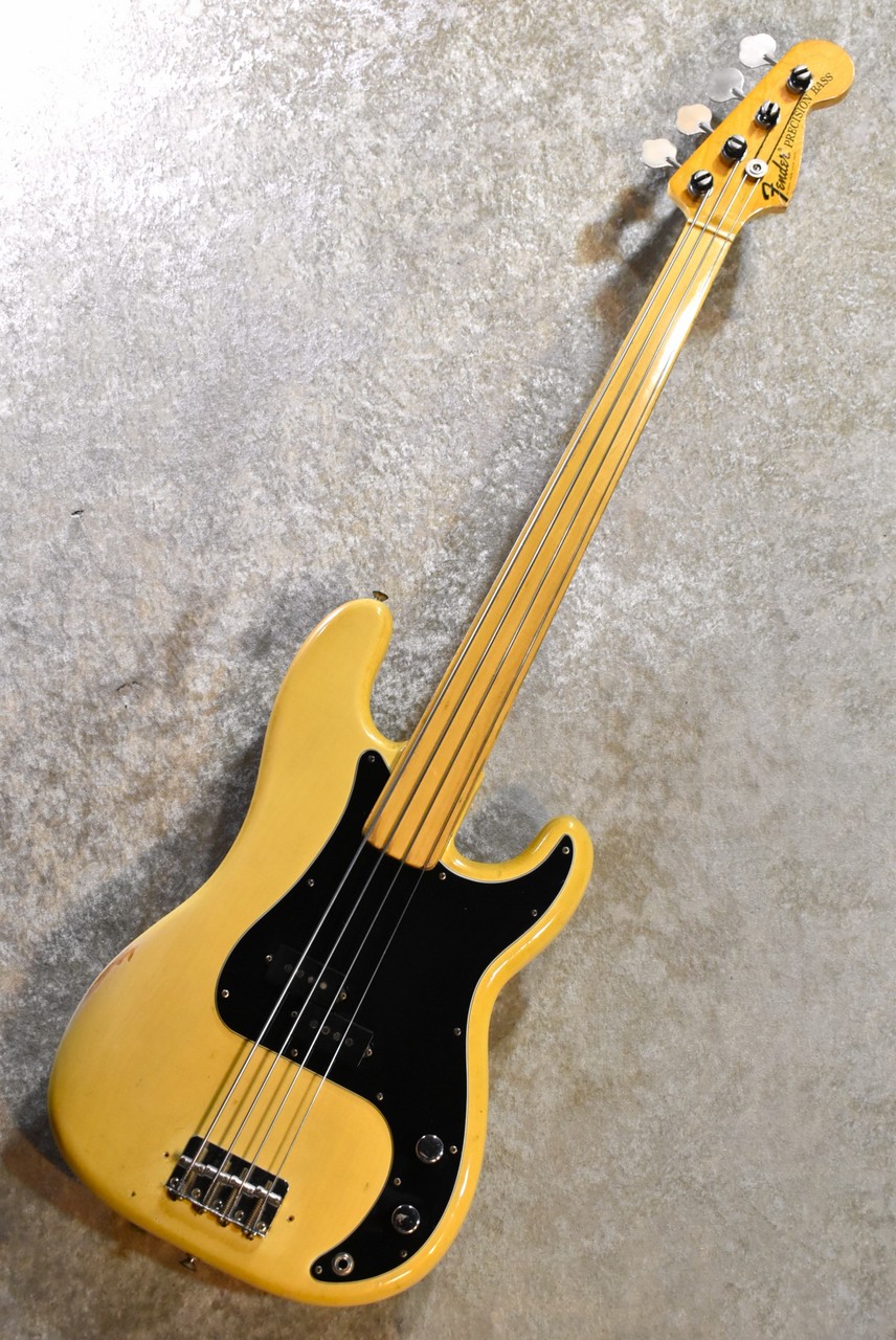 Fender '76 Fretless Precision Bass Ash /Maple -Blonde 【Vintage