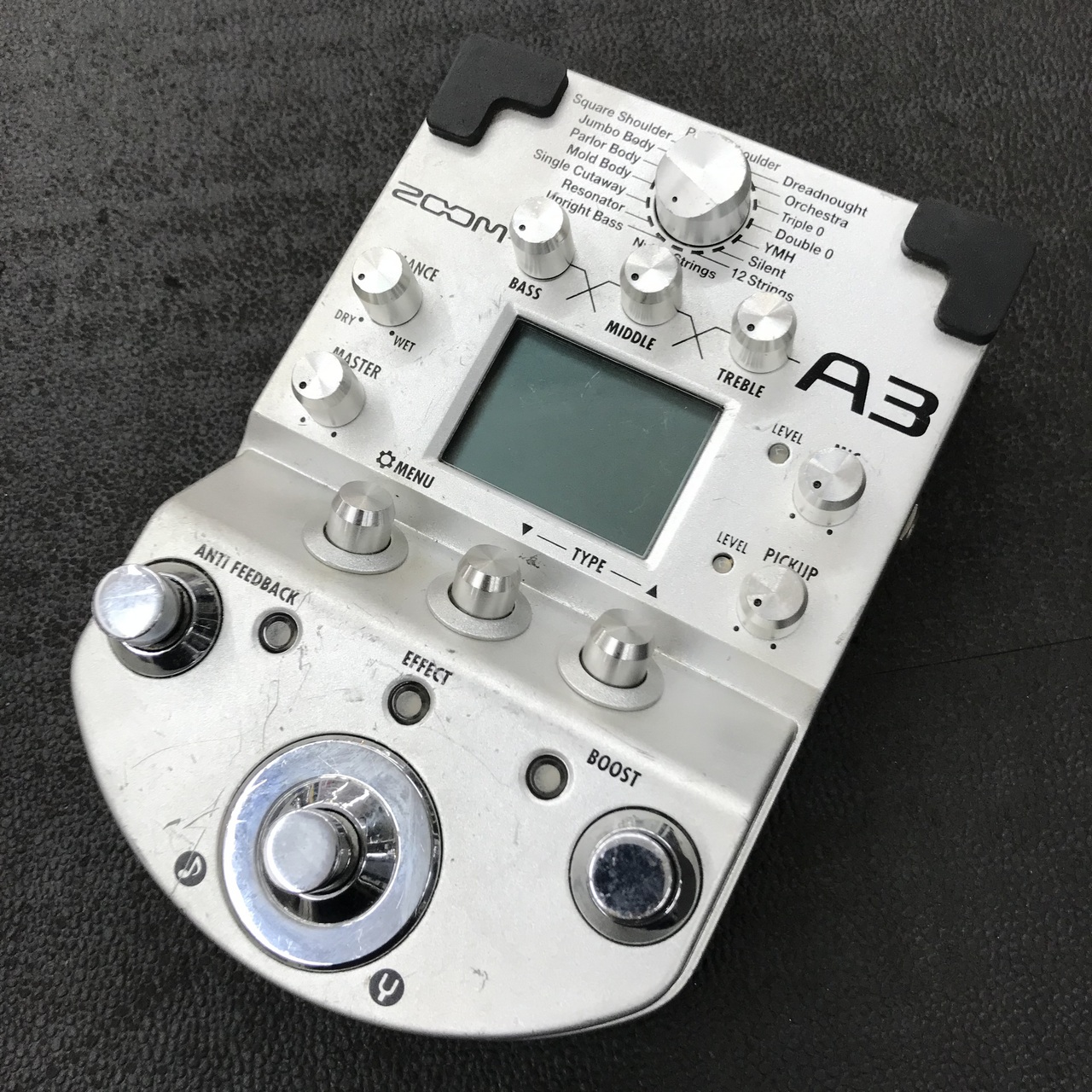 ZOOM A3 Pre-Amp & Effects for Acoustic Guitar（中古）【楽器検索