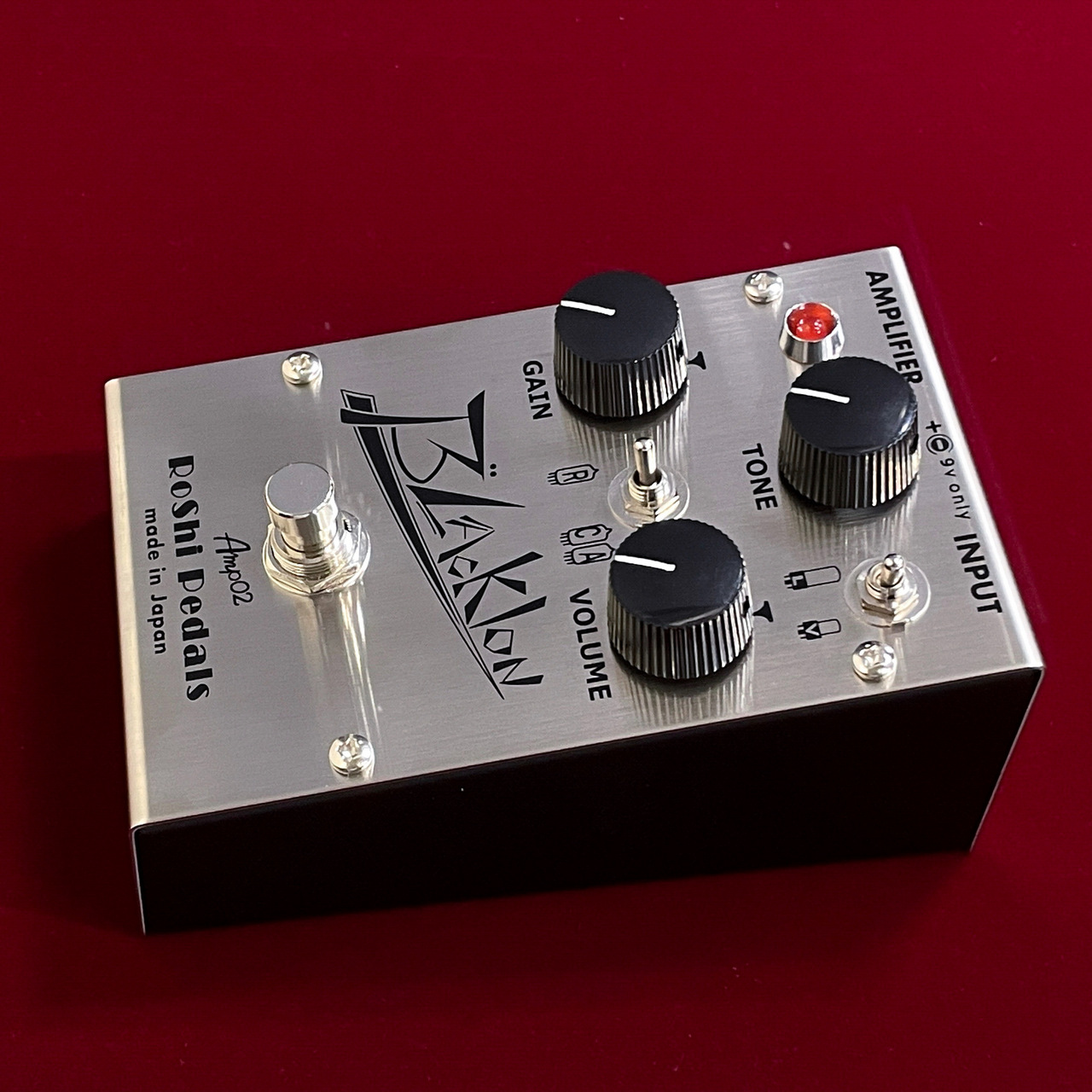 Roshi pedals Roshi Pedals Blacklon オーバードライブ Blacklon