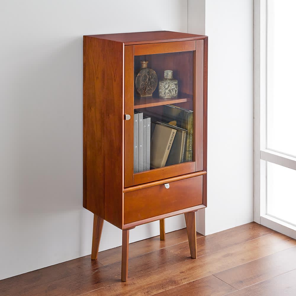 北欧ビンテージ風Vガラスキャビネット 通販 - ディノス