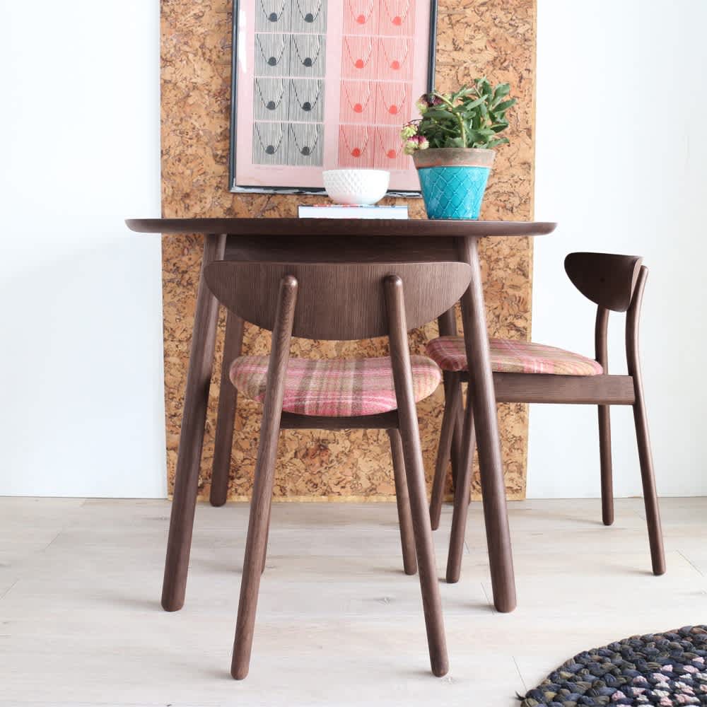 cobrina/コブリナ オーク天然木 ダイニングテーブル 幅89 奥行80cm