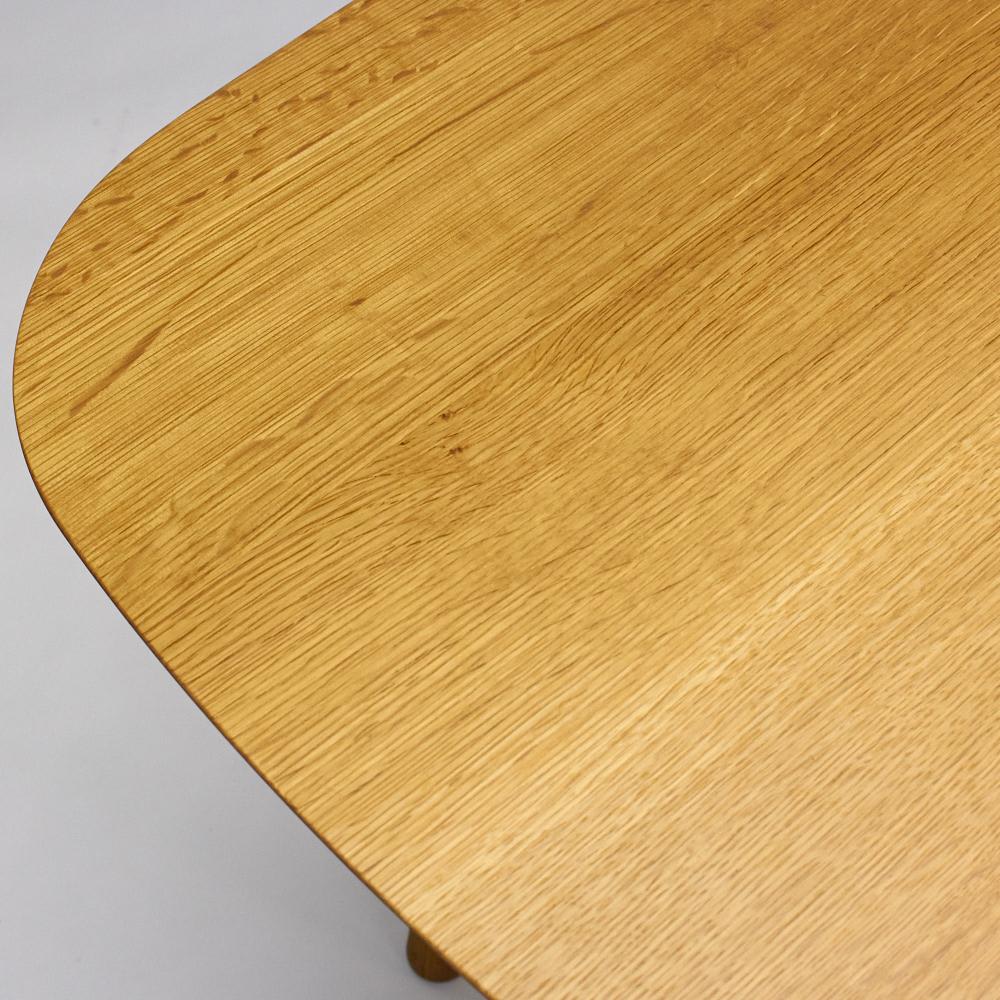 cobrina/コブリナ オーク天然木 ダイニングテーブル 幅111cm 奥行100cm