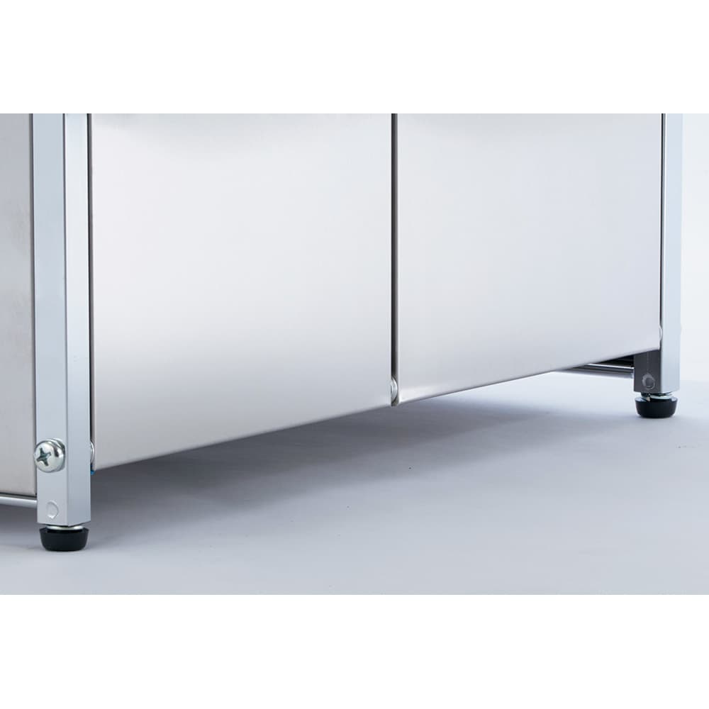 ステンレス製ダストボックスワゴン 2分別タイプ 通販 - ディノス