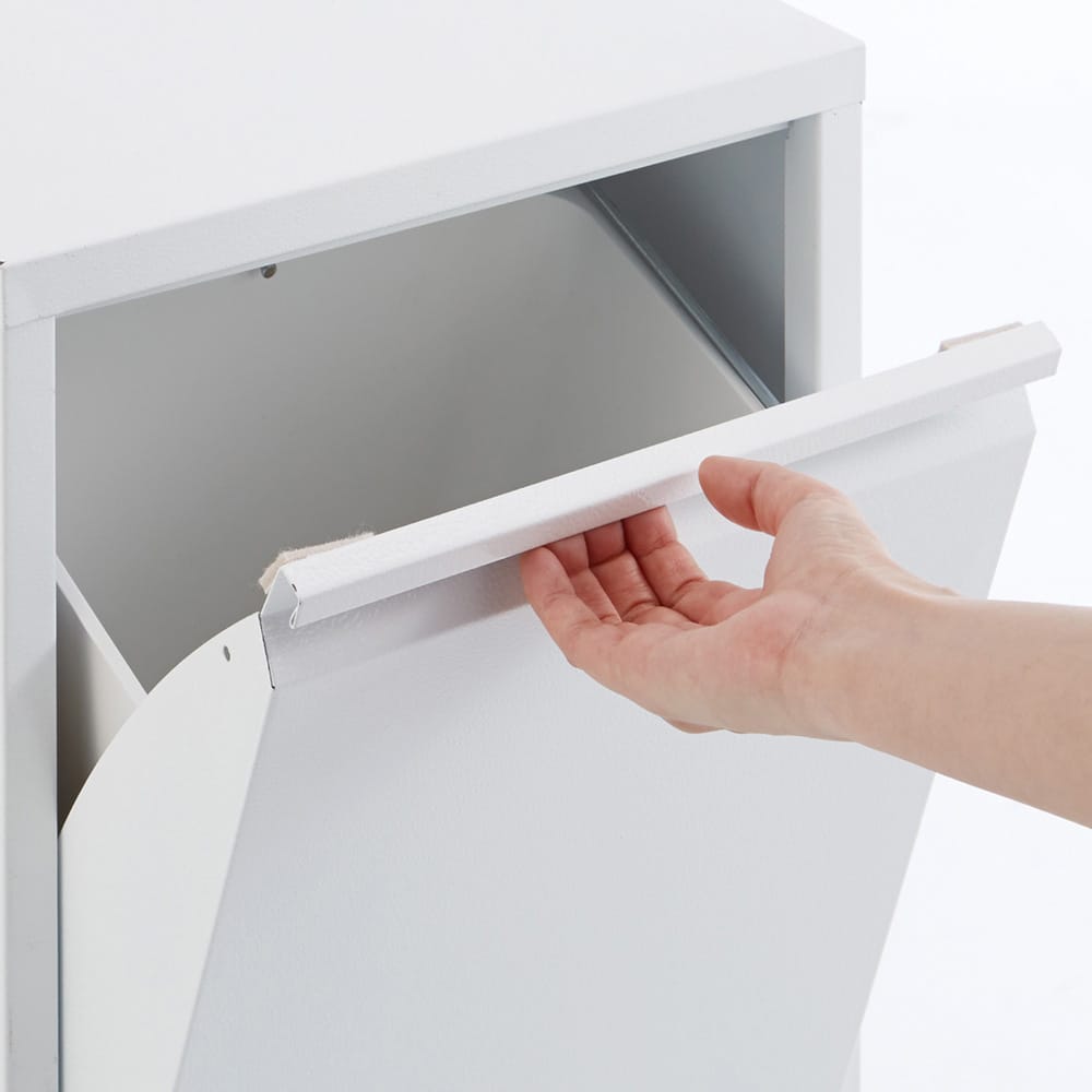 DOTTUS/ドッタス ダストボックス2×2段（4分別ゴミ箱）幅60cm奥行25cm高