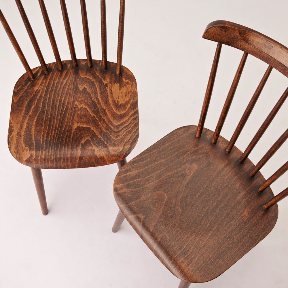 アンティーク風ウィンザーチェア［TON曲げ木ダイニングチェア］ 通販