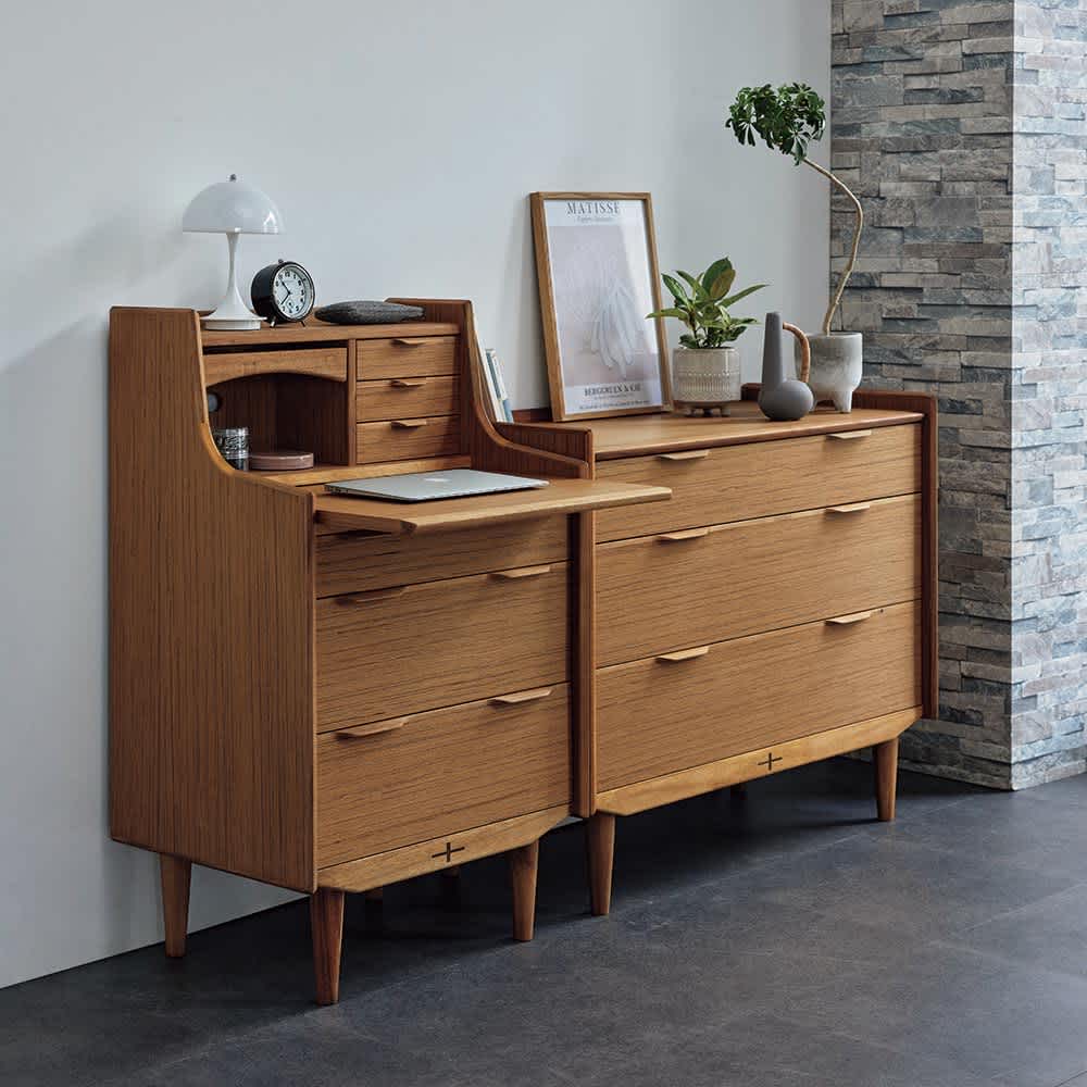 EDDA/エッダ 北欧スタイル 3段チェスト 幅100cm 通販 - ディノス