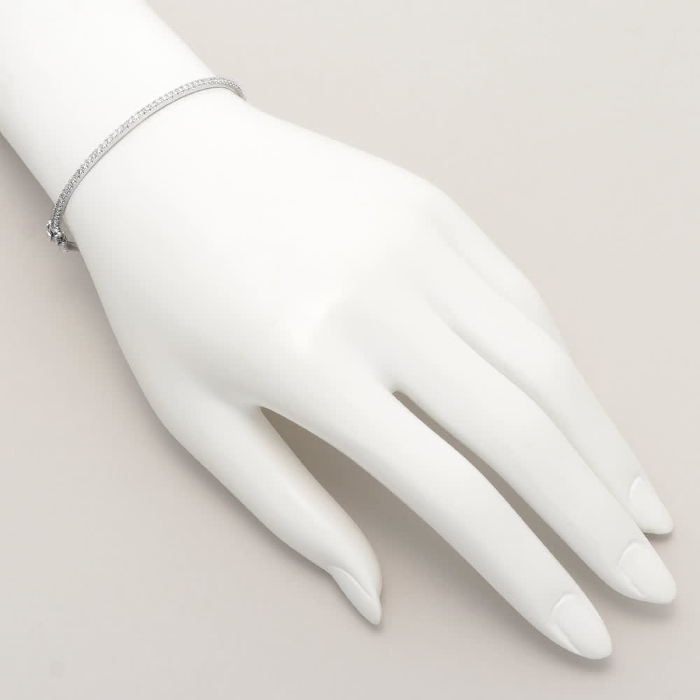 K18 0.5ctダイヤ バングル 通販 - ディノス