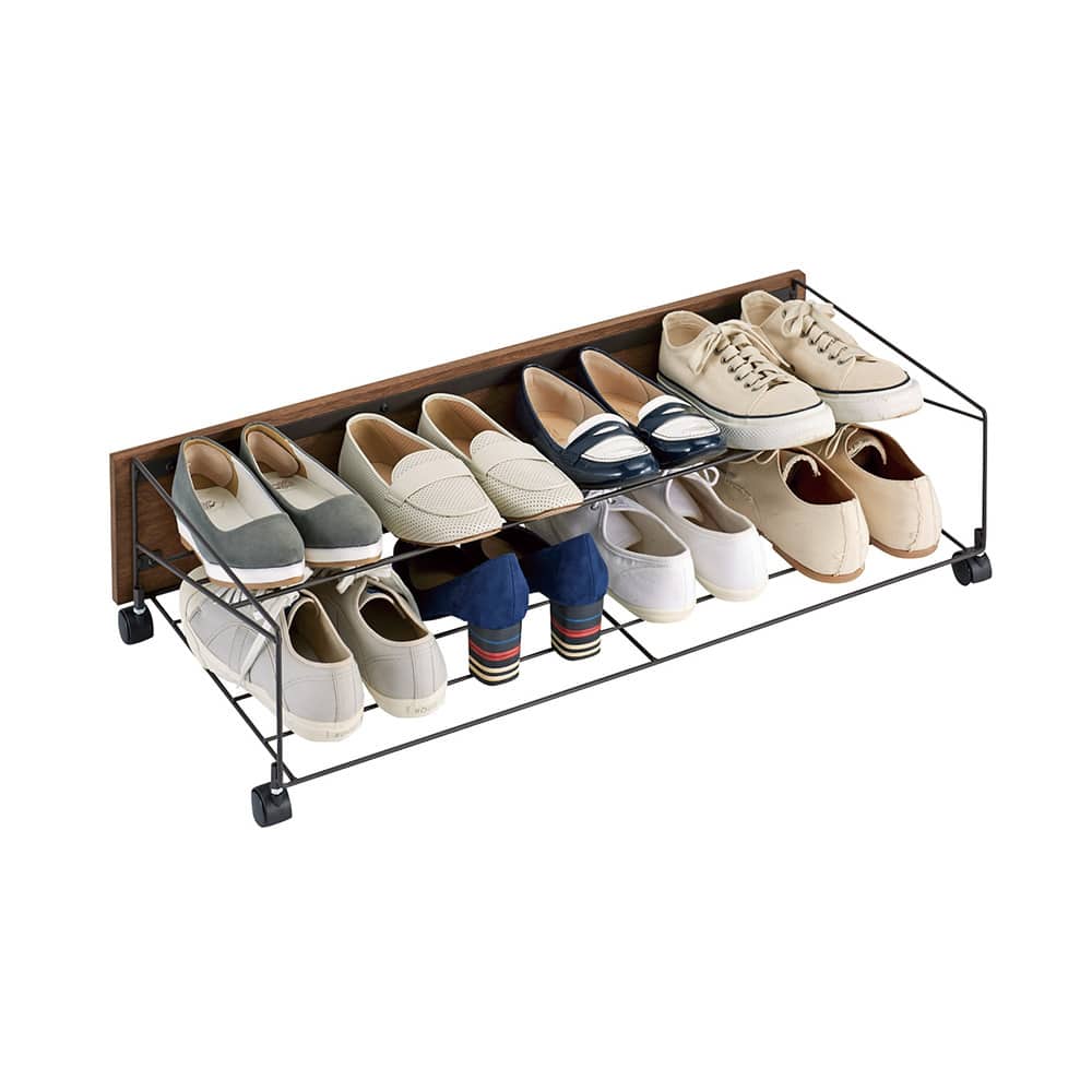 シューズボックス下ワゴン シューズワゴン 通販 - ディノス