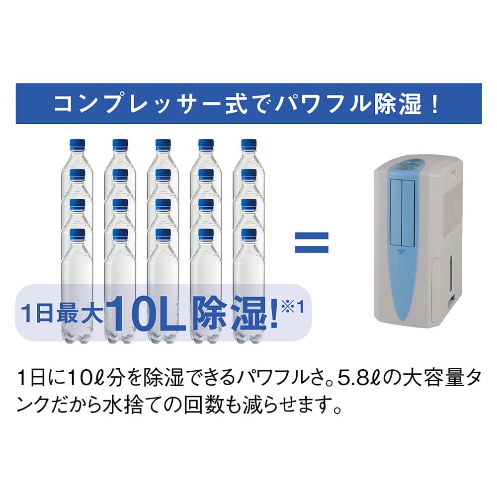 冷風衣類乾燥除湿機 通販 - ディノス