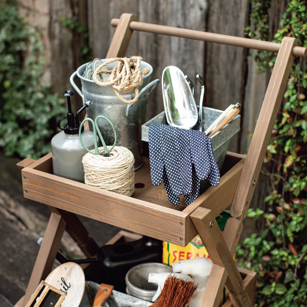 手押し車型フラワースタンド 通販 - ディノス