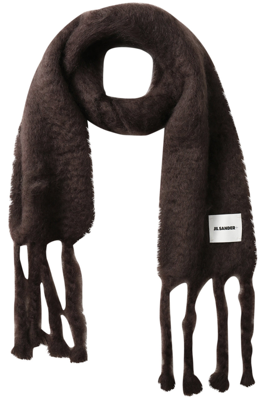 JIL SANDER(ジル サンダー)｜【JIL SANDER＋】ロゴ マフラー