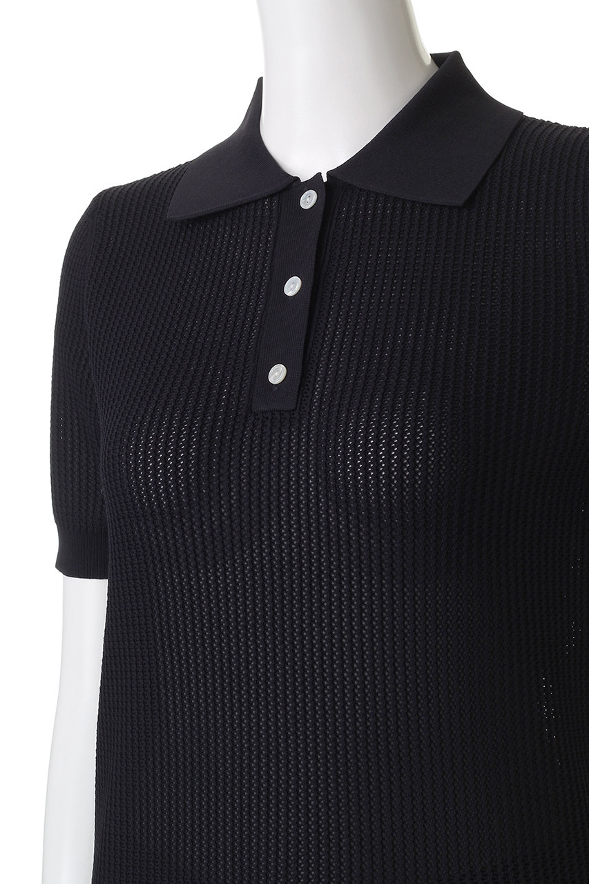 MADISONBLUE(マディソンブルー)｜POLO KNIT MESH メッシュニットポロ