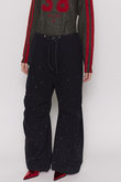 MAISON SPECIAL(メゾンスペシャル)｜Rhinestone Snow Pants/ライン