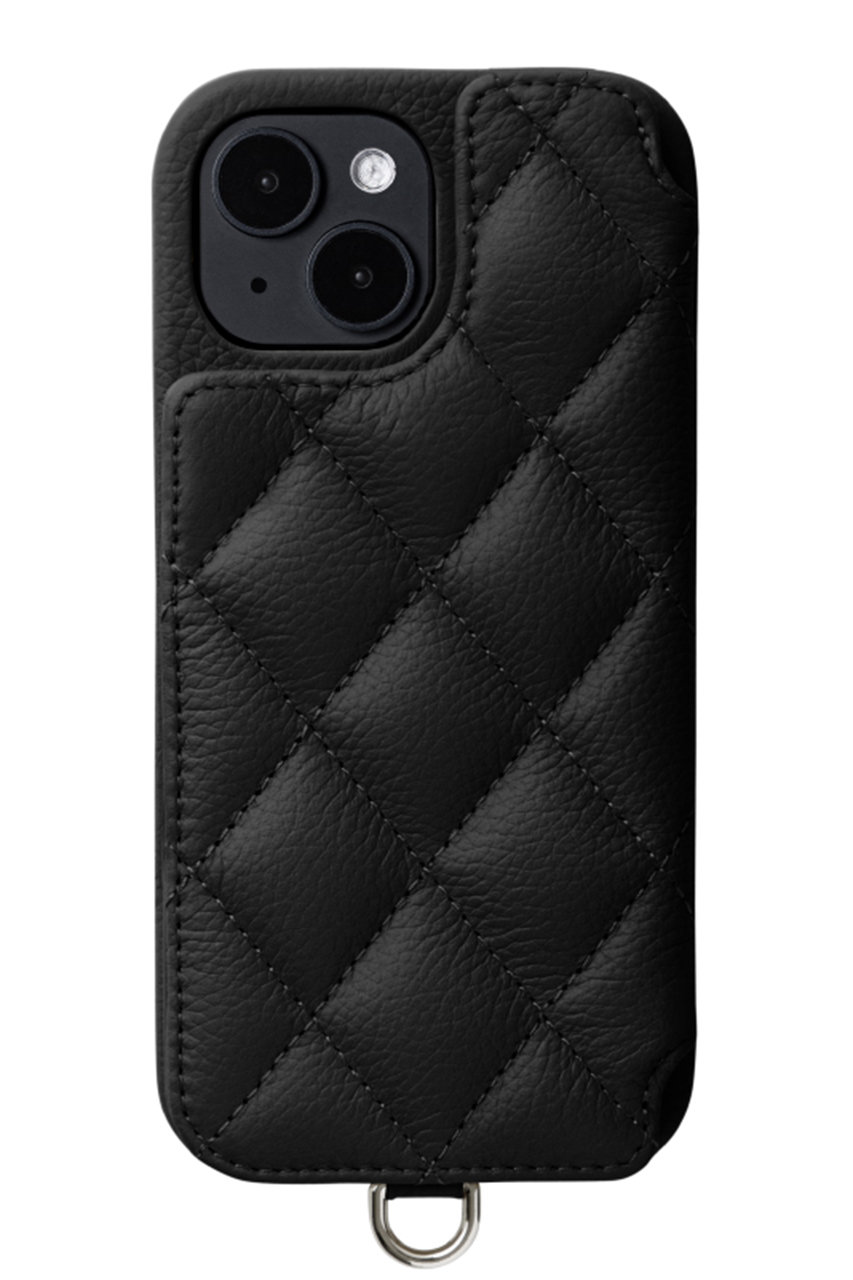 DEMIU(デミュウ)｜iPhone15 GRACE 背面収納スマホケース ストラップ