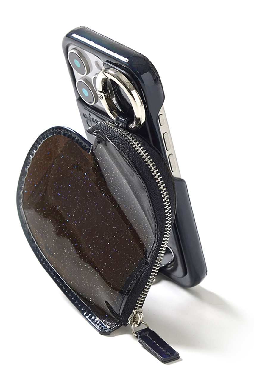 ajew(エジュー)｜iPhone16/16Pro ajew PVC heart planet pocket case