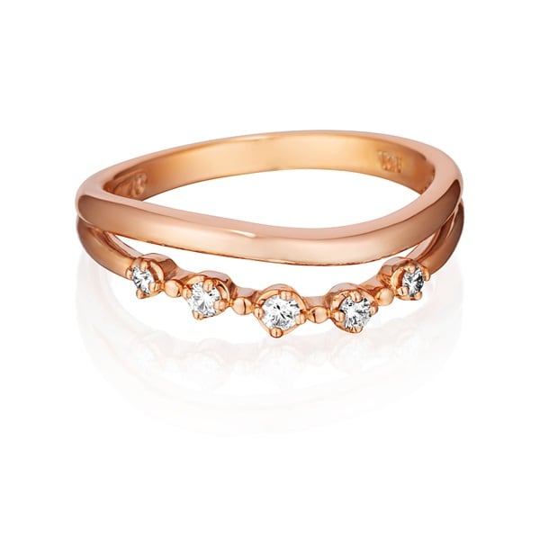 K18ピンクゴールドリング | 112141143102 | 【公式】4℃ジュエリー