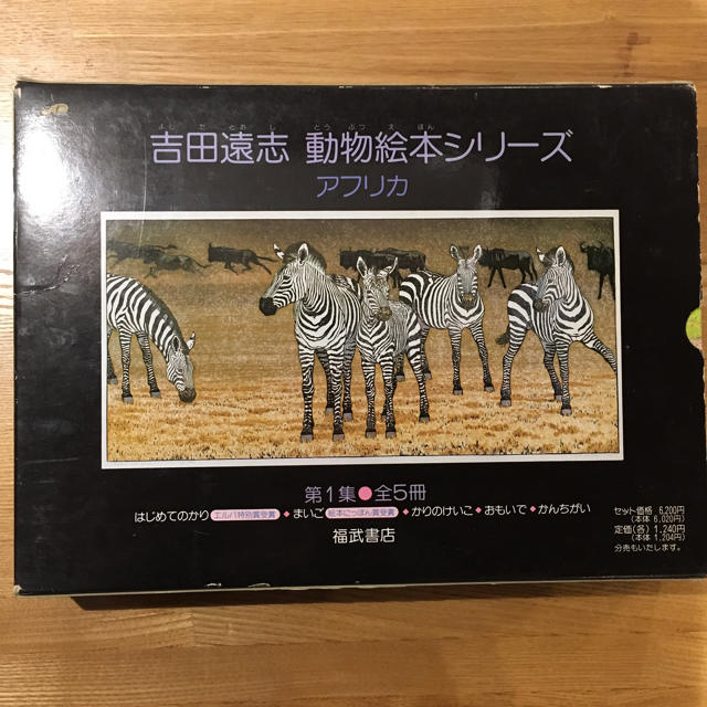 箱付！ 吉田遠志 動物絵本シリーズ アフリカ 第1集 全5冊の通販 by