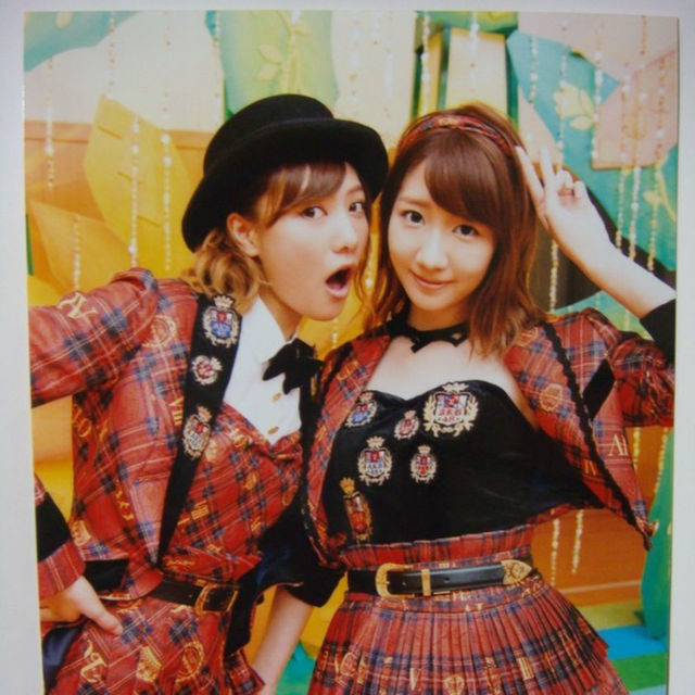 AKB48唇にBe My Baby柏木由紀宮澤佐江タワーレコード特典生写真 卒業の